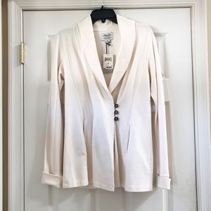 Lucky Brand Long Sleeve Cream Sweater